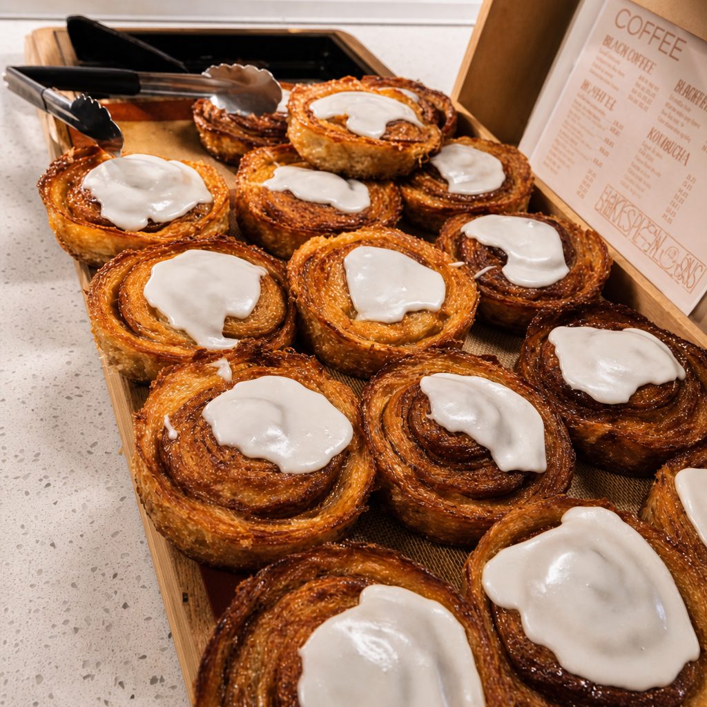 Cinnamon Rolls croissant.