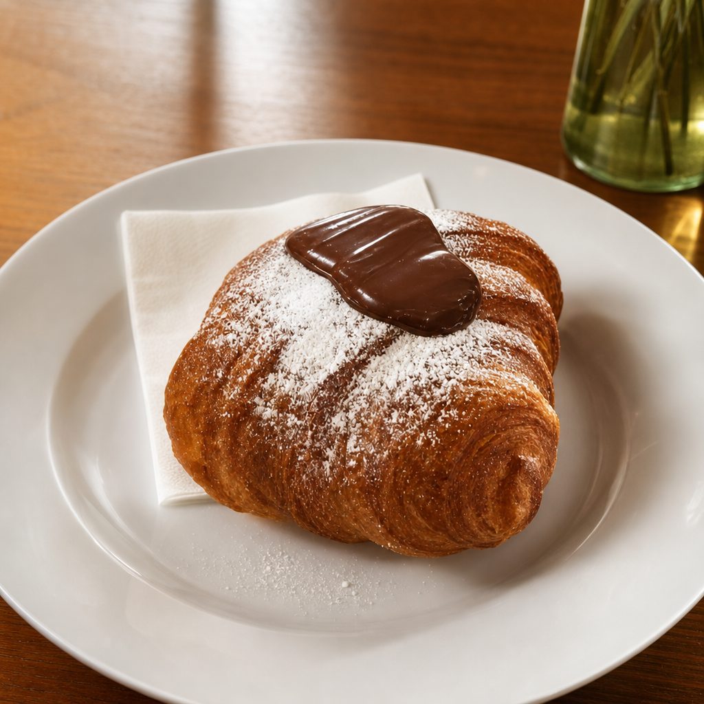 Croissant Nutella.